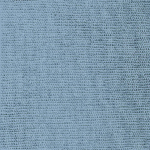 Canvas, blue embossed lunch napkin