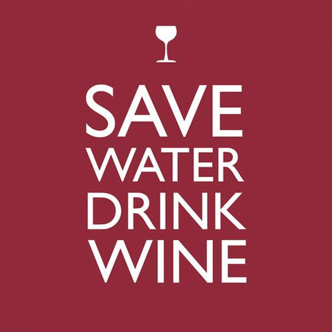Save Water Beverage Napkin (min.12)