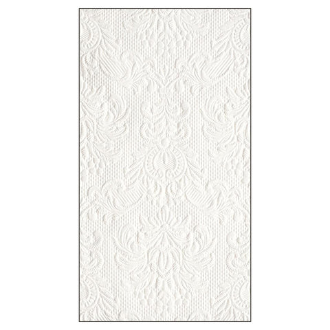 Elegance, white • Embossed Guest Towels