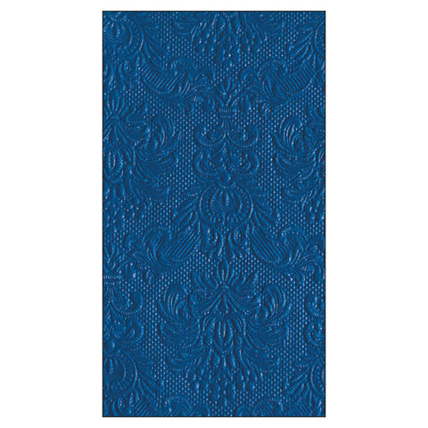 Elegance, navy • Embossed Guest Towels
