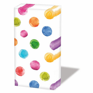 Polka Dots, white • Pocket Tissue