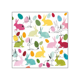 Rabbits & Eggs • Beverage Napkins