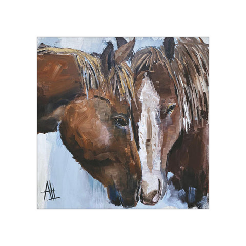 Frontier Horses • Beverage Napkins