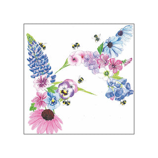 Hummingbird Fleurettes • Beverage Napkins