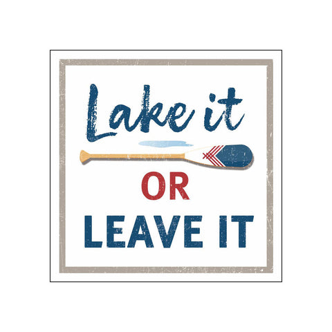 Lake It or Leave It • Beverage Napkins