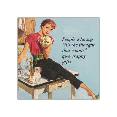 Crappy Gifts • Beverage Napkins