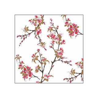 Fiori Rossi • Beverage Napkins