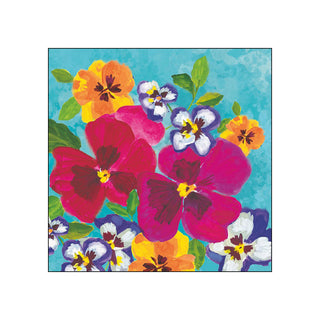 Pansy Power • Beverage Napkins