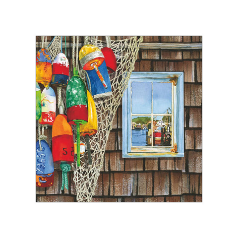 Harbour Buoys • Beverage Napkins