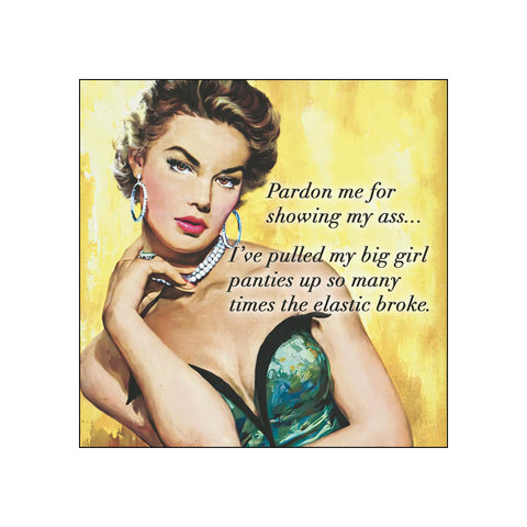 Pardon Me • Beverage Napkins