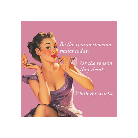Whatever Works • Beverage Napkins