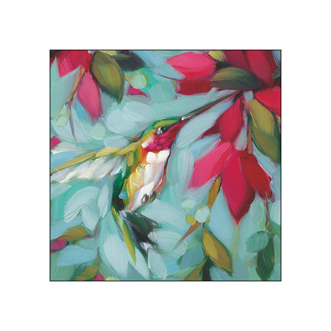 Colibri Flowers • Beverage Napkins