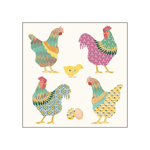 Galli & Galline • Beverage Napkins