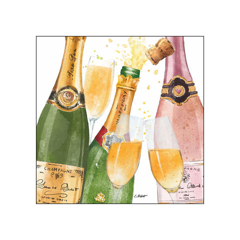 C´est l´heure! • Beverage Napkins