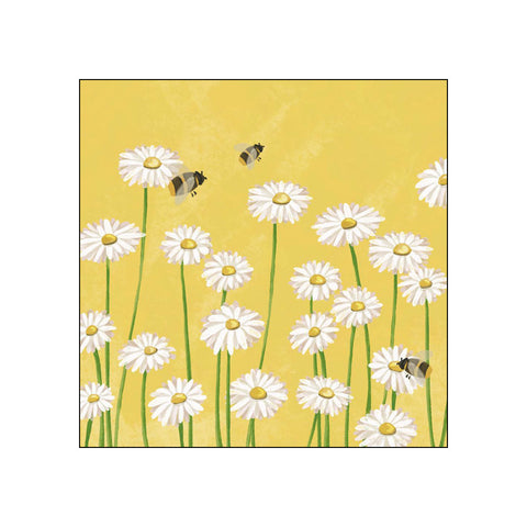 Bees & Flowers • Beverage Napkins