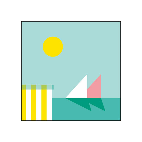 Cannes Plage • Beverage Napkins