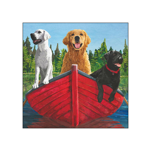 Gone Fishin' • Beverage Napkins