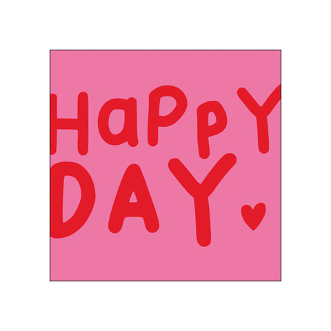 Happy Heart • Beverage Napkins