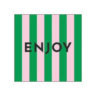 Formart: Enjoy • Beverage Napkins