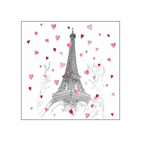 Paris Love • Beverage Napkins