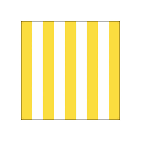 Vertical Stripes, yellow (L5) • Beverage Napkins