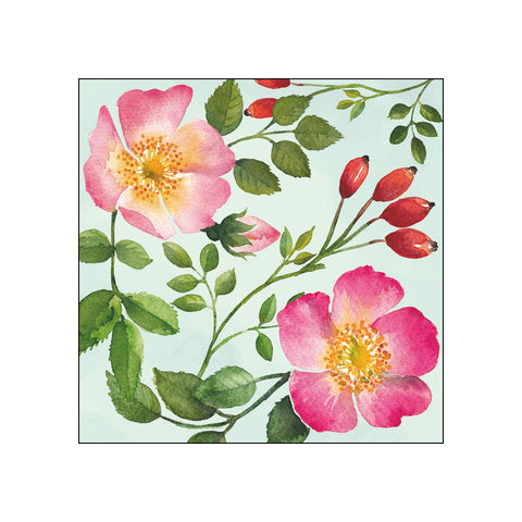 English Rose • Beverage Napkins