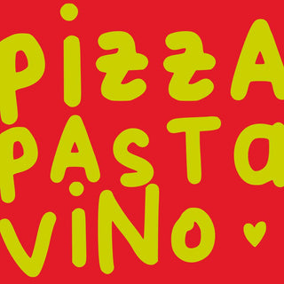 Pizza, Pasta, Vino • Beverage Napkin