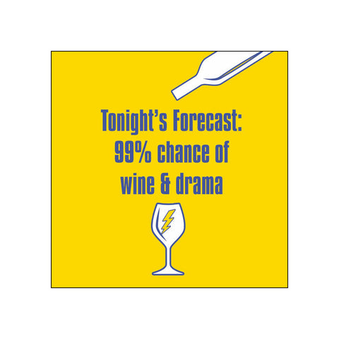 Wine & Drama • Beverage Napkins