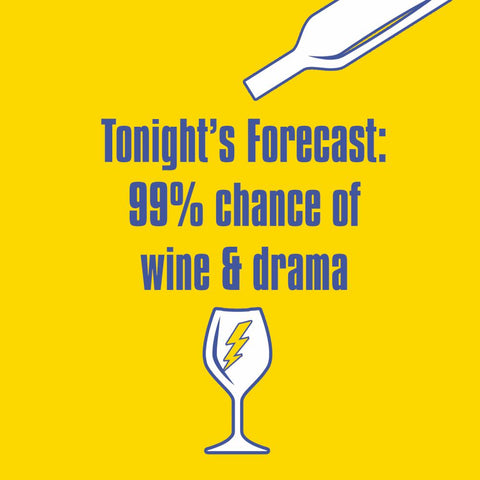 Wine & Drama • Beverage Napkin