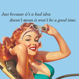 A Good Time • Beverage Napkin