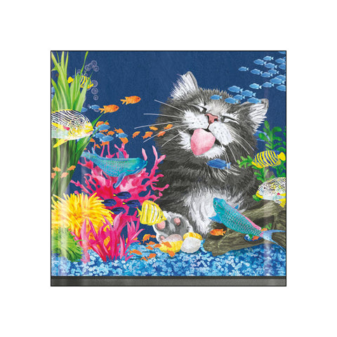 Go Fish! • Beverage Napkins