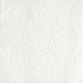 Elegance, white • Embossed Beverage Napkins