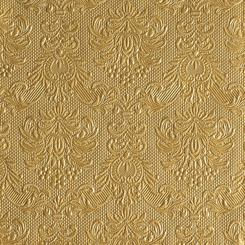 Elegance, gold • Embossed Beverage Napkins