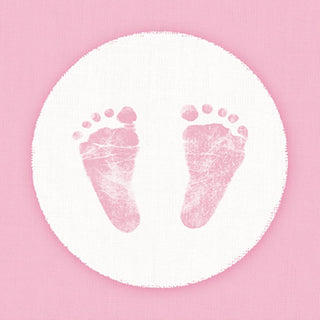 Baby Steps, girl • Beverage Napkin
