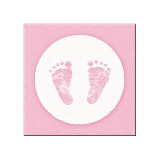 Baby Steps, girl • Beverage Napkins