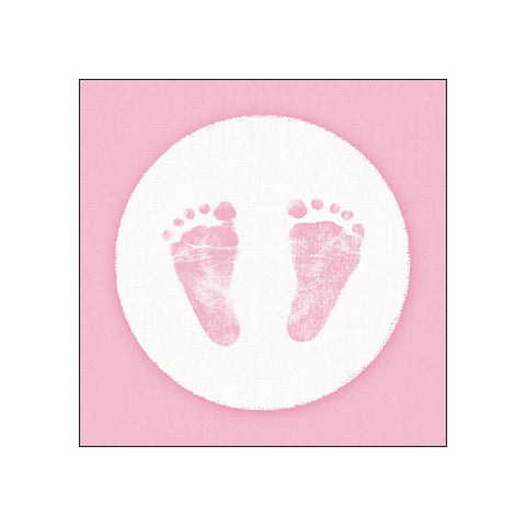 Baby Steps, girl • Beverage Napkins