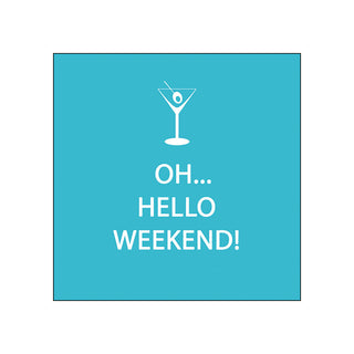 Oh Hello • Beverage Napkin