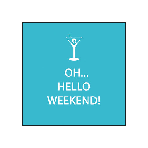 Oh Hello • Beverage Napkin