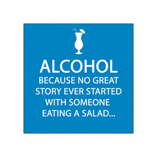 Alcohol Story • Beverage Napkins