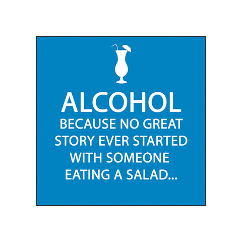 Alcohol Story • Beverage Napkins