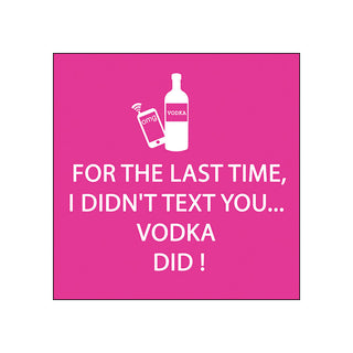 Vodka Did! • Beverage Napkins
