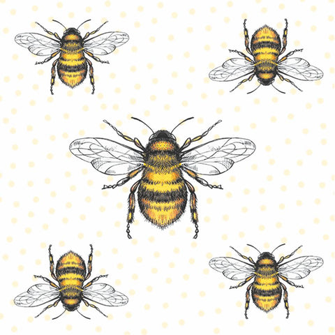 Bees • Beverage Napkin