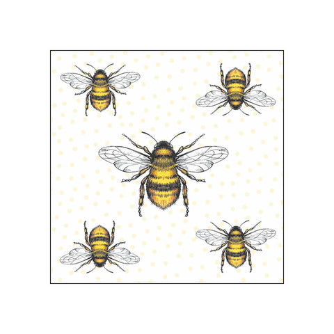 Bees • Beverage Napkins
