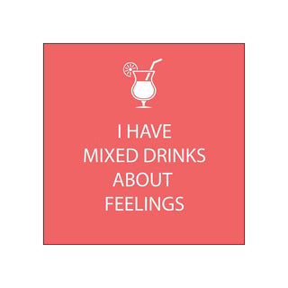 Mixed Drinks • Beverage Napkins