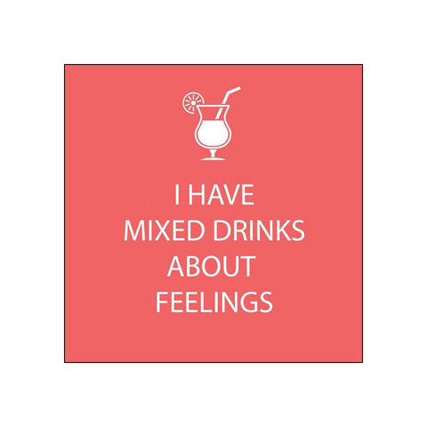 Mixed Drinks • Beverage Napkins
