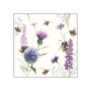 Bumblebees in the Meadow • Beverage Napkins