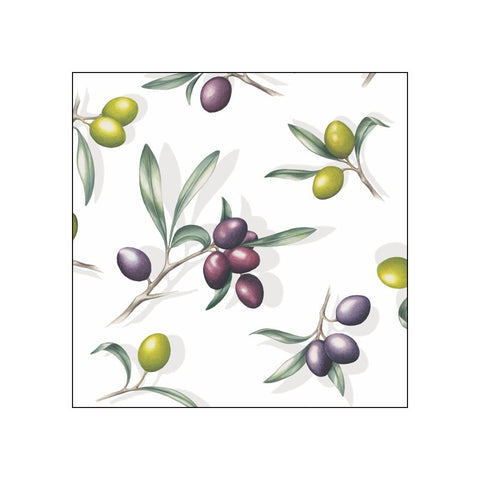 Delicious Olives • Beverage Napkins