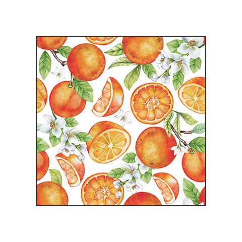 Juicy Oranges • Beverage Napkins