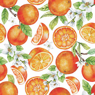 Juicy Oranges • Beverage Napkin