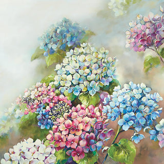 Hydrangea Shades • Beverage Napkin